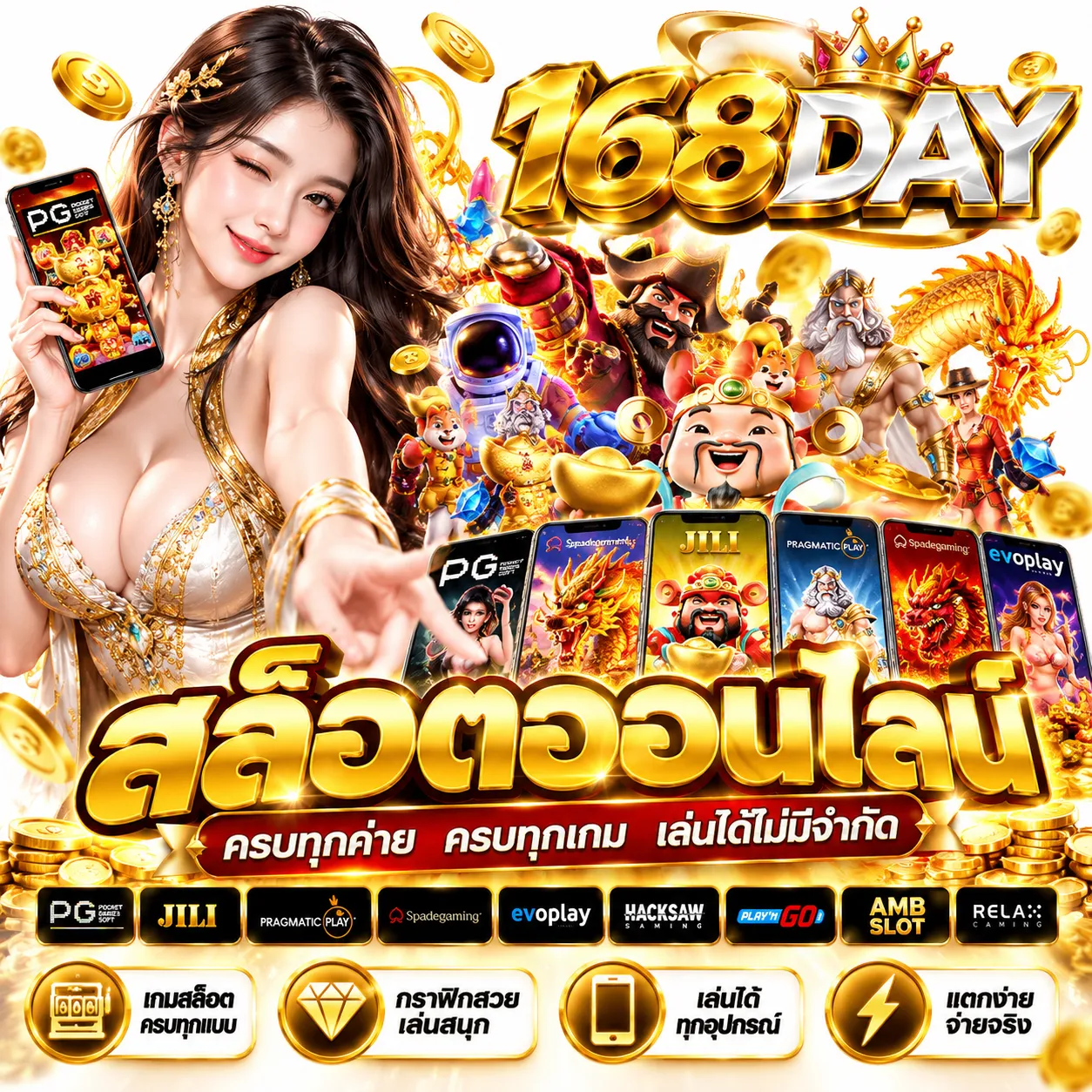 168DAY - สล็อต